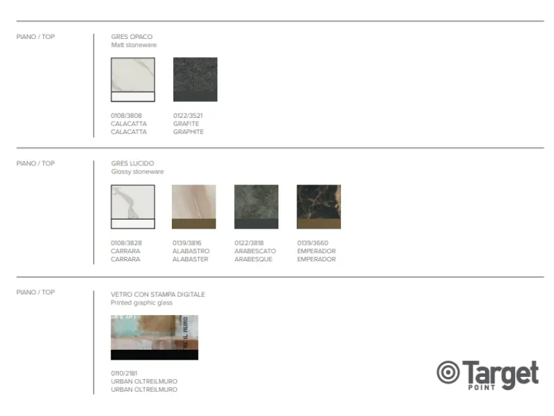 Tavolo Target point Galaxy SCONTATO a PREZZI OUTLET 