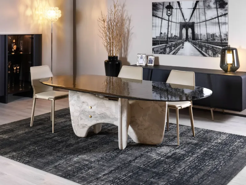 Tavolo Masai outlet Diotti.com a prezzo ribassato