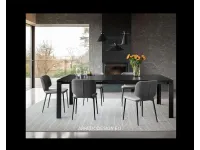 Tavolo Marcopolo * Midj in vetro Allungabile scontato 30%