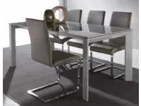 Tavolo rettangolare Silver 629 * La seggiola scontato del 25%