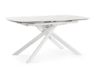 Tavolo Joakim bianco Bizzotto in ceramica Allungabile scontato 36%