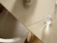 Tavolo Joakim ivory Bizzotto in ceramica Allungabile scontato 40%