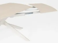 Tavolo Joakim ivory Bizzotto in ceramica Allungabile scontato 40%
