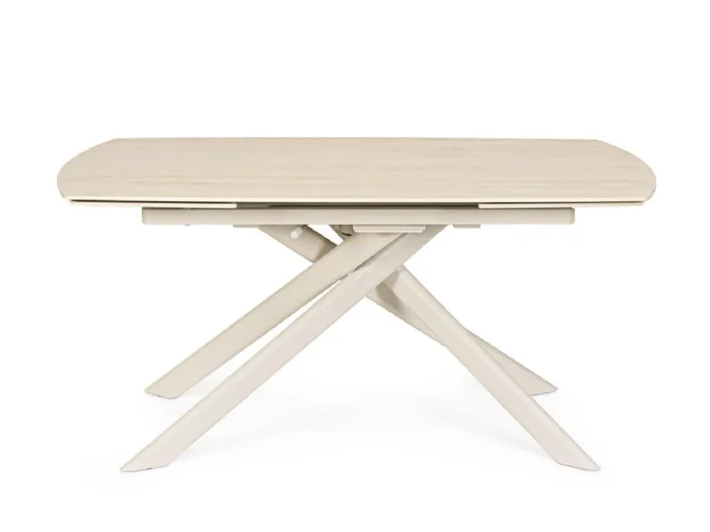 Tavolo Joakim ivory Bizzotto in ceramica Allungabile scontato 40%