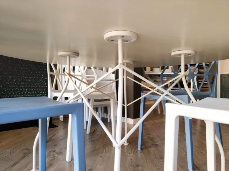 Tavolo rotondo in marmo Glossy xxl di Kartell in Offerta Outlet