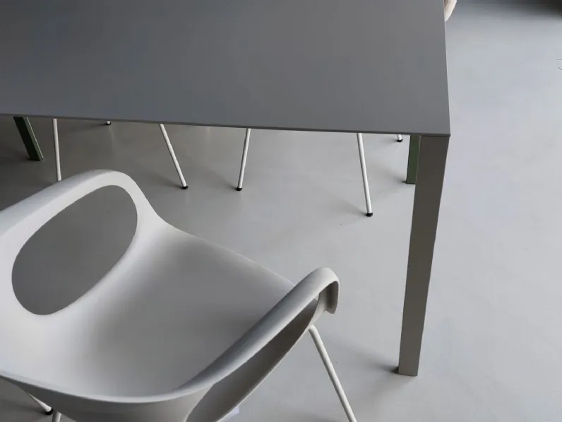 Tavolo Thin-k 170 x 90 - elefhantino Kristalia a prezzo ribassato