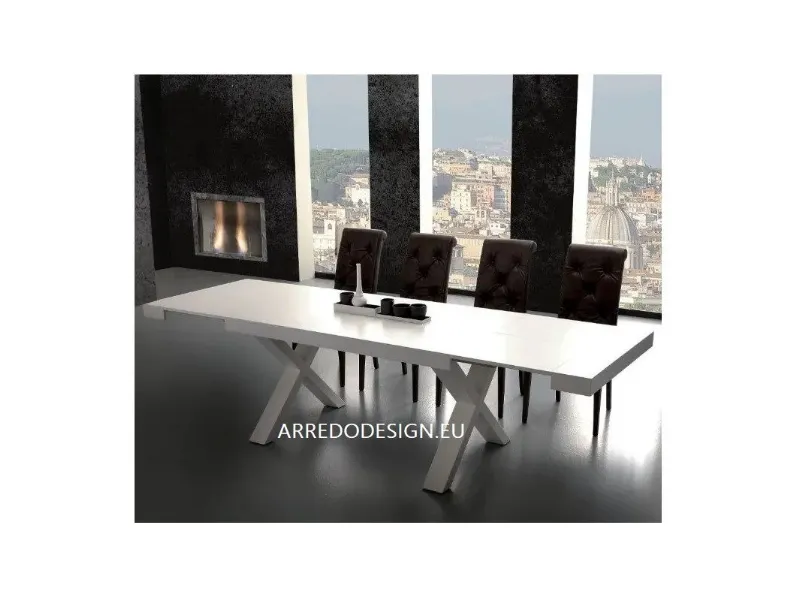 Tavolo in laminato rettangolare Gallileo * La seggiola in offerta outlet