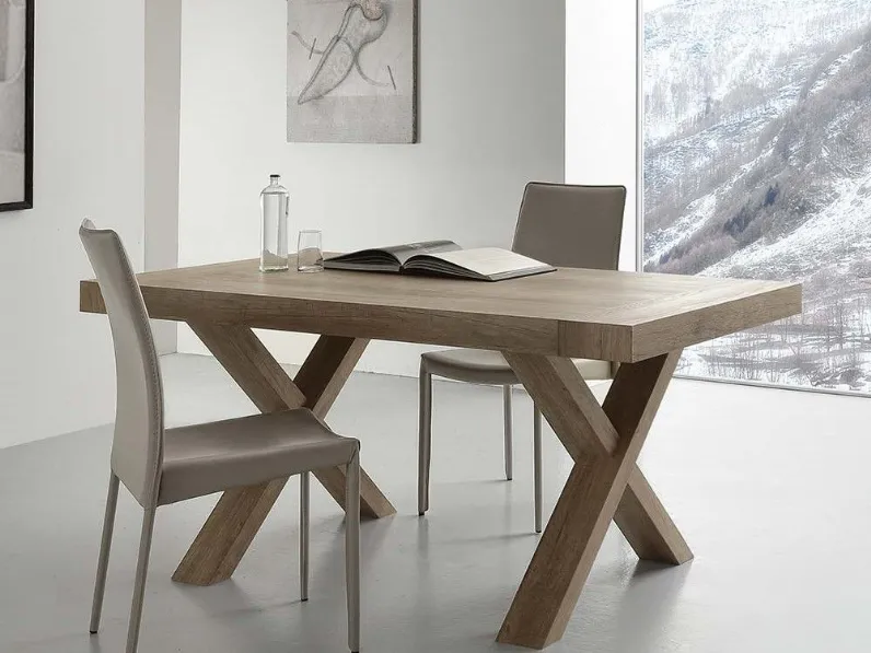 Tavolo in laminato rettangolare Gallileo * La seggiola in offerta outlet