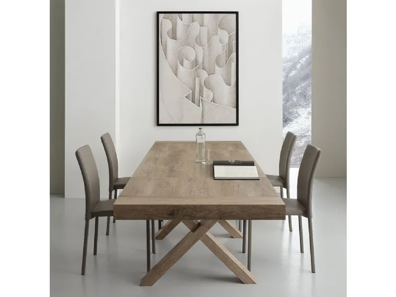 Tavolo in laminato rettangolare Gallileo * La seggiola in offerta outlet