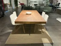 Tavolo rettangolare in legno Air  di Lago in Offerta Outlet