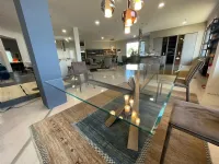Tavolo in altri materiali rettangolare Lancer Cattelan italia in offerta outlet