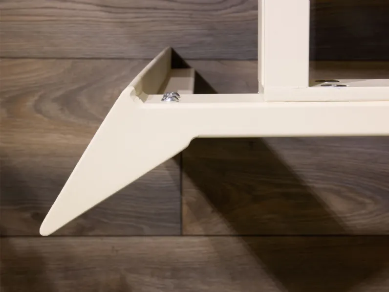 Tavolo Main outlet Diotti.com in vetro Rettangolare allungabile scontato 50%