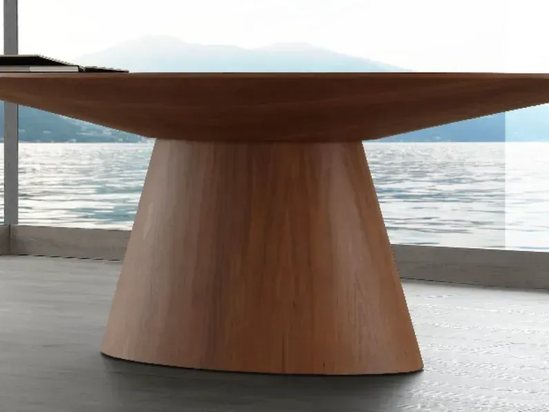 Tavolo in legno ellittico Mediterraneo Artigianale a prezzo ribassato