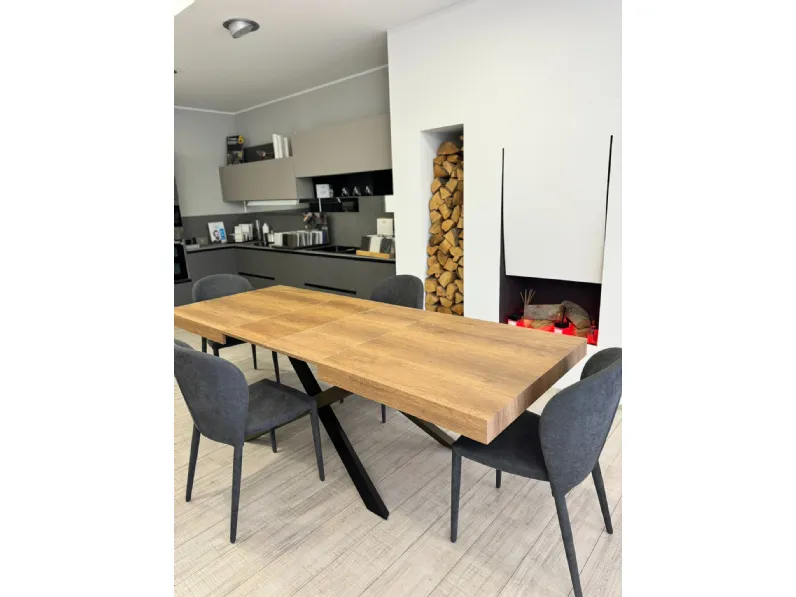 Tavolo in laminato rettangolare Modus Friulsedie in offerta outlet