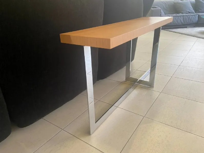 Tavolo rettangolare in legno Domino di Molteni & c in Offerta Outlet