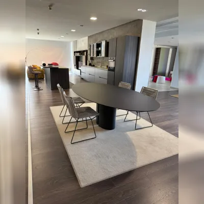 Tavolo Nvl table Mdf in laccato Fisso scontato 40%