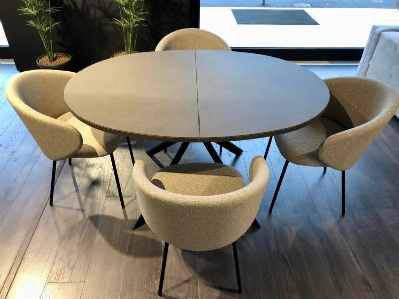 Tavolo ovale allungabile in ceramica SCONTATO 