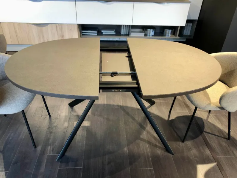 Tavolo ovale allungabile in ceramica SCONTATO 