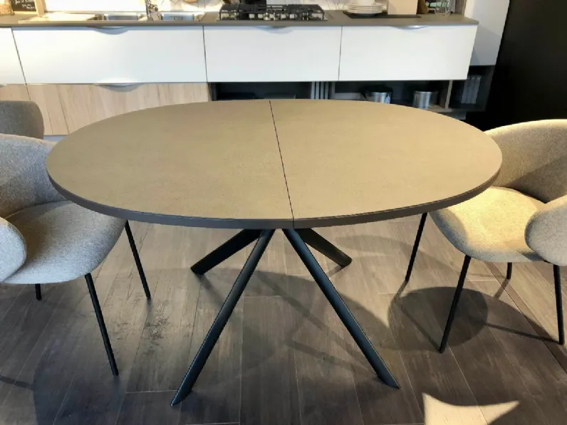 Tavolo ovale allungabile in ceramica SCONTATO 