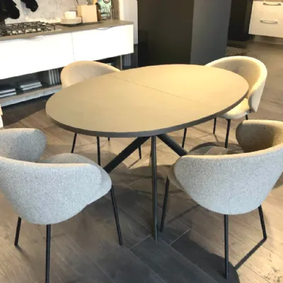 Tavolo ovale allungabile in ceramica SCONTATO 