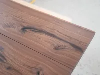 Tavolo in legno rettangolare Plank sky Riva 1920 in offerta outlet