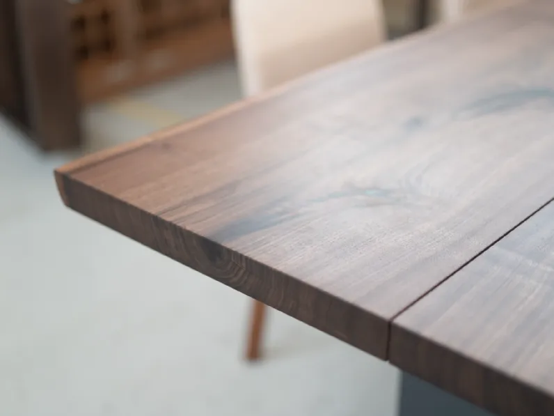 Tavolo in legno rettangolare Plank sky Riva 1920 in offerta outlet