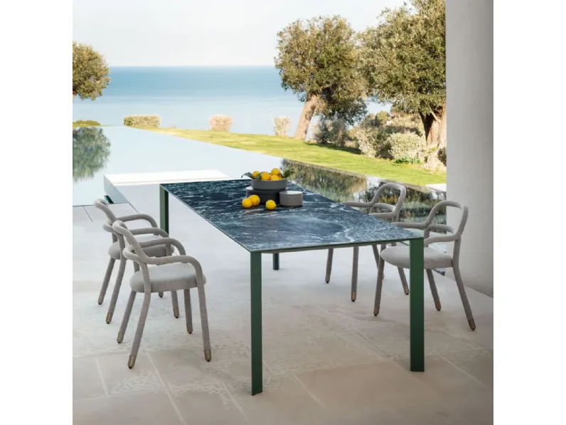 Tavolo Akashi Midj in laminato Fisso scontato 30%
