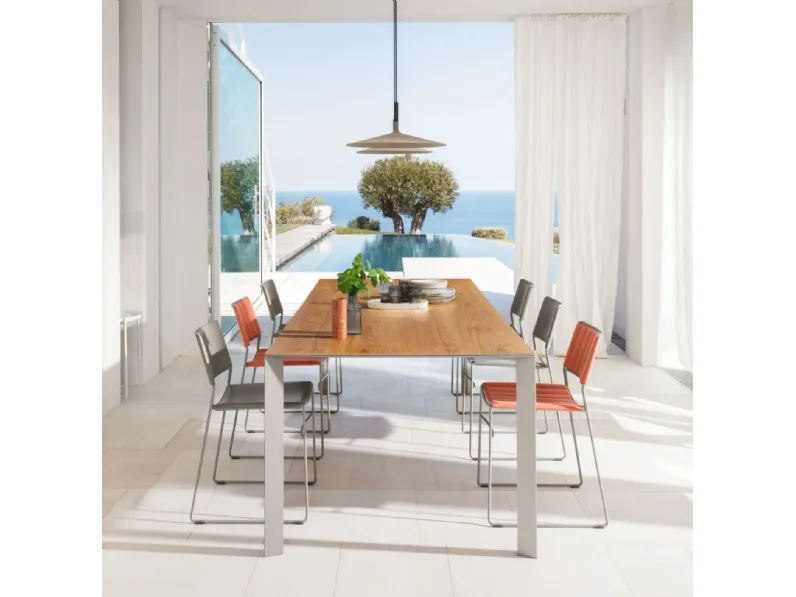 Tavolo Akashi Midj in laminato Fisso scontato 30%