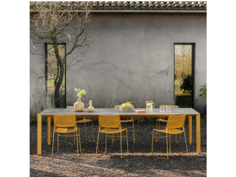 Tavolo Akashi Midj in laminato Fisso scontato 30%