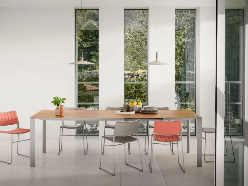 Tavolo Akashi Midj in laminato Fisso scontato 30%