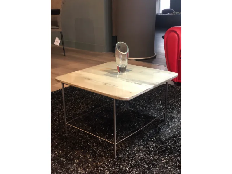 Tavolo quadrato in legno Table-au Baxter in Offerta Outlet