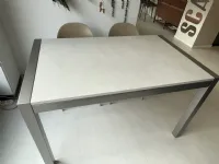 Tavolo rettangolare in laminato Quadrifoglio di Scavolini in Offerta Outlet