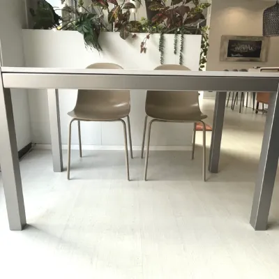 Tavolo rettangolare in laminato Quadrifoglio di Scavolini in Offerta Outlet