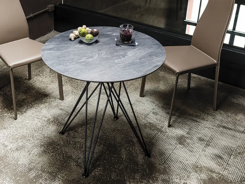 Tavolo Ralph keramik bistrot Cattelan italia in ceramica Fisso