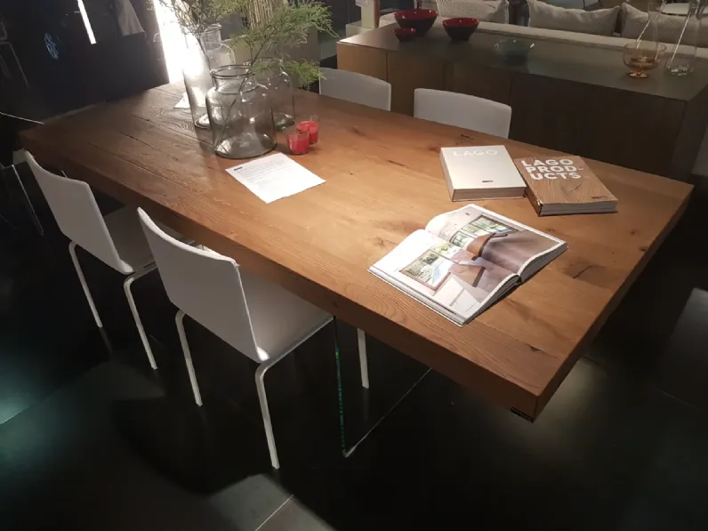 Tavolo rettangolare Air wildwood 190x90 Lago scontato del 39%