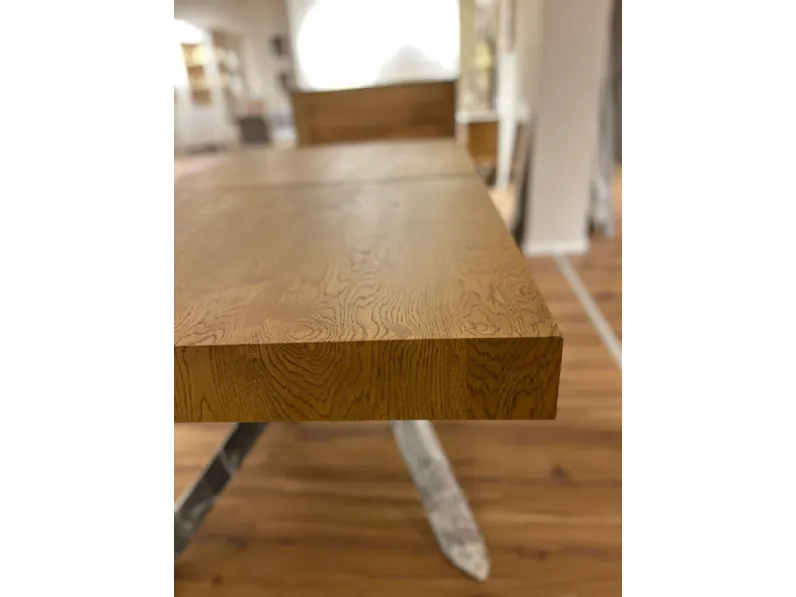 Tavolo rettangolare in legno Artigianale di Artigianale in Offerta Outlet 