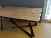 Tavolo rettangolare in legno Poker di Maronese acf in Offerta Outlet