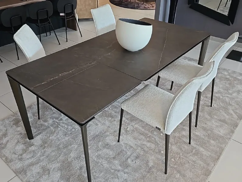 Tavolo rettangolare Tavolo allungabile boma di Calligaris a prezzo riservato 