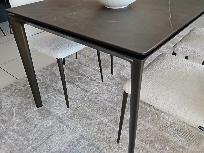 Tavolo rettangolare Tavolo allungabile boma di Calligaris a prezzo riservato 
