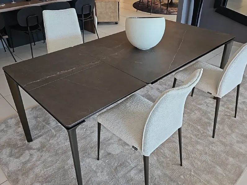 Tavolo rettangolare Tavolo allungabile boma di Calligaris a prezzo riservato 