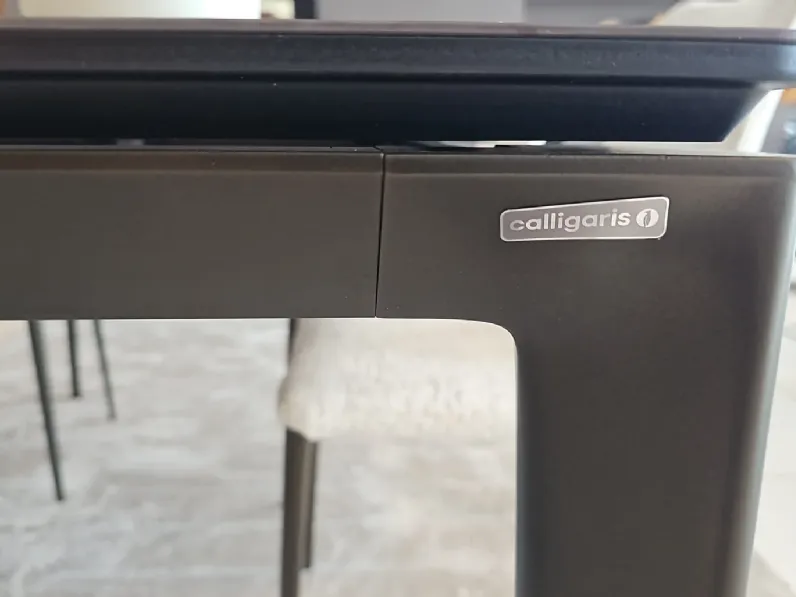 Tavolo rettangolare Tavolo allungabile boma di Calligaris a prezzo riservato 