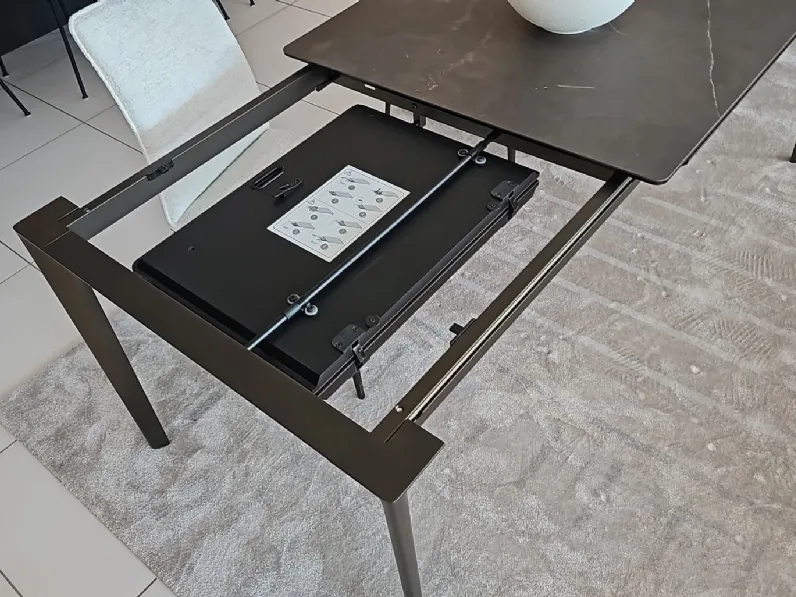 Tavolo rettangolare Tavolo allungabile boma di Calligaris a prezzo riservato 