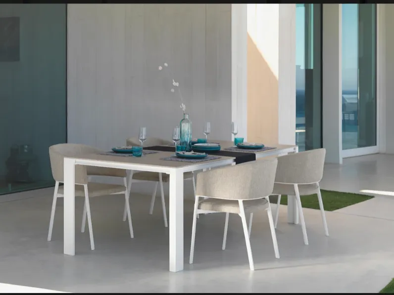Tavolo rettangolare Tavolo in vetro ceramica  eden Talenti scontato del 70%