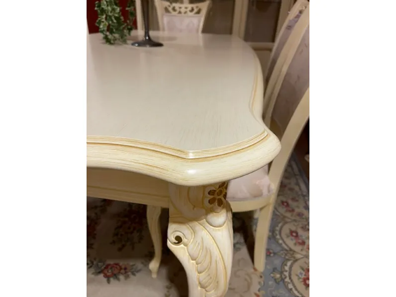 Tavolo Mobilpiu Cv 239 tavolo regina patinata  PREZZI OUTLET -55%