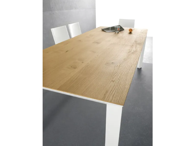 Tavolo Rovere e bianco Artigianale a prezzo ribassato