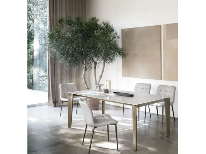 Tavolo Cruz Bontempi in OFFERTA OUTLET -37%