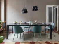 Tavolo Diamante Midj in vetro Allungabile scontato 30%