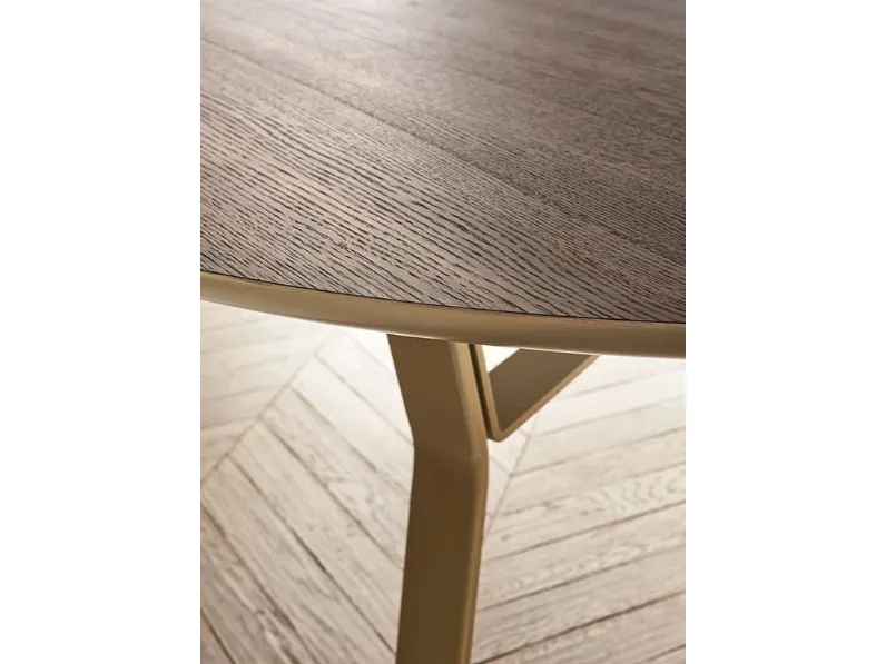 Tavolo rettangolare in legno Iron di Sangiacomo in Offerta Outlet