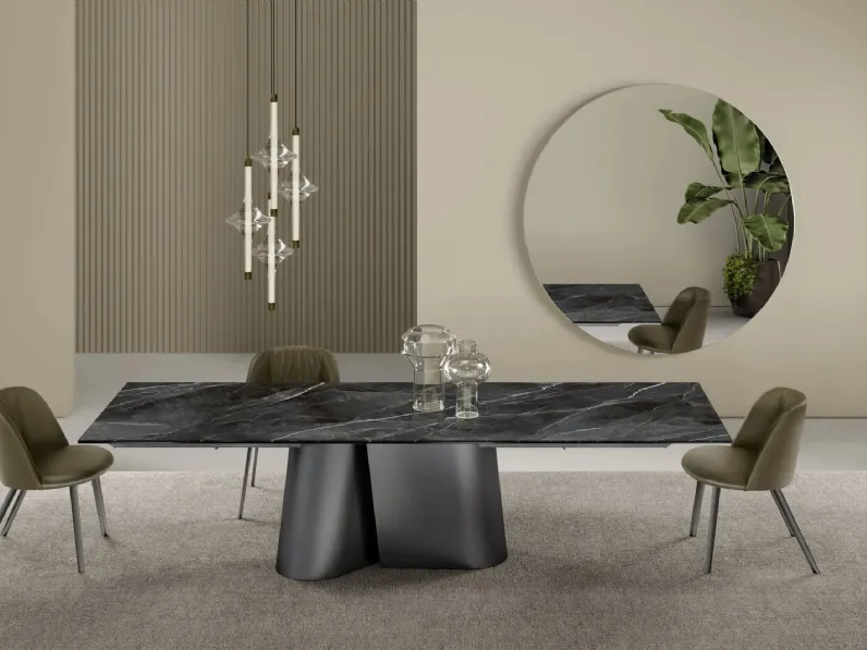 Tavolo in offerta outlet modello Kimono di Bontempi 