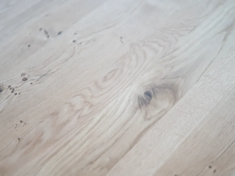 Tavolo rettangolare in legno Natura squared di Riva 1920 in Offerta Outlet